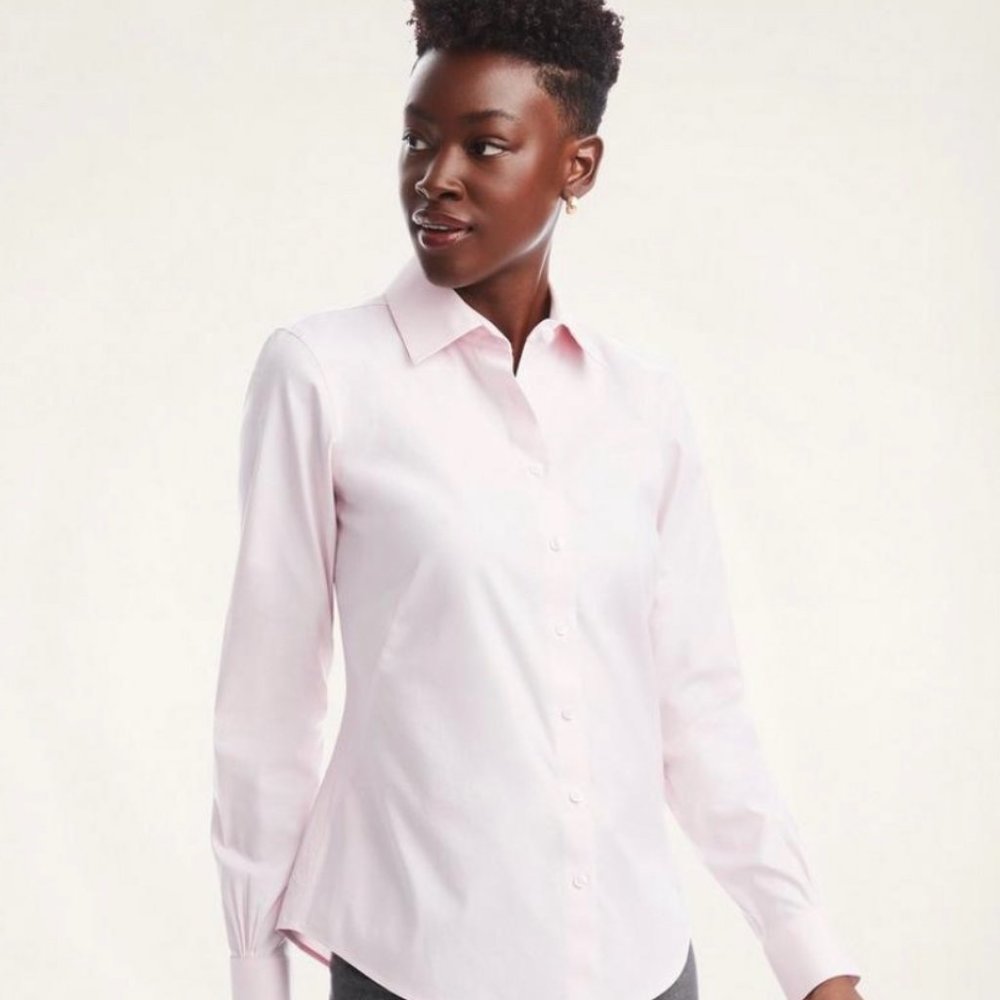 Supima Cotton Fitted Dress Shirt